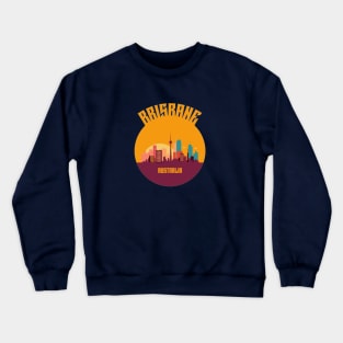 Brisbane, Australia, City Crewneck Sweatshirt